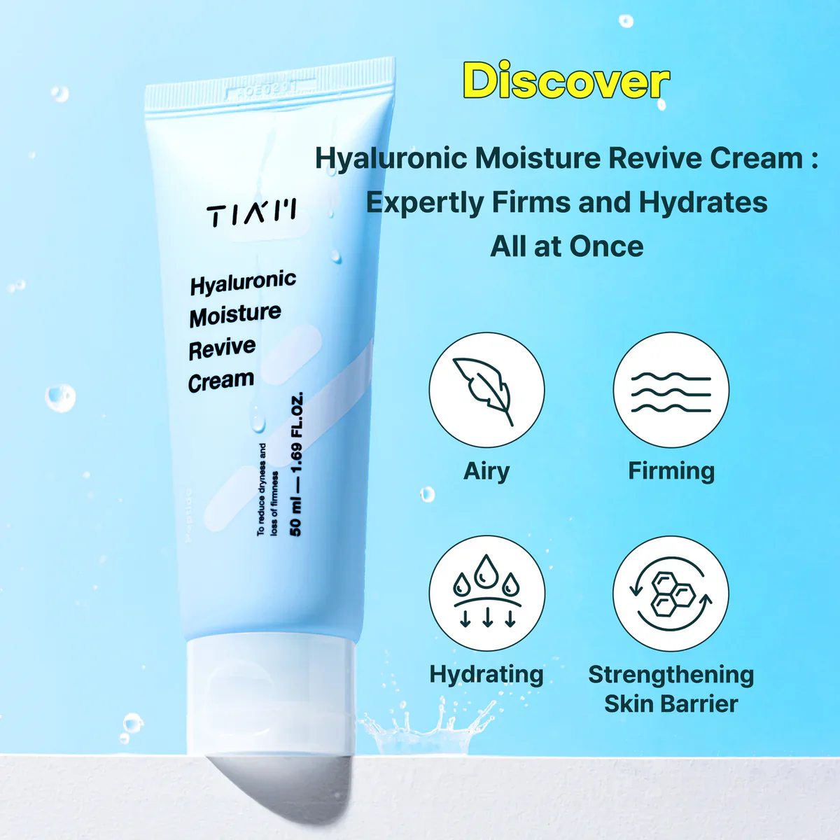 Tia'm Hyaluronic Moisture Revive Cream - Image 2