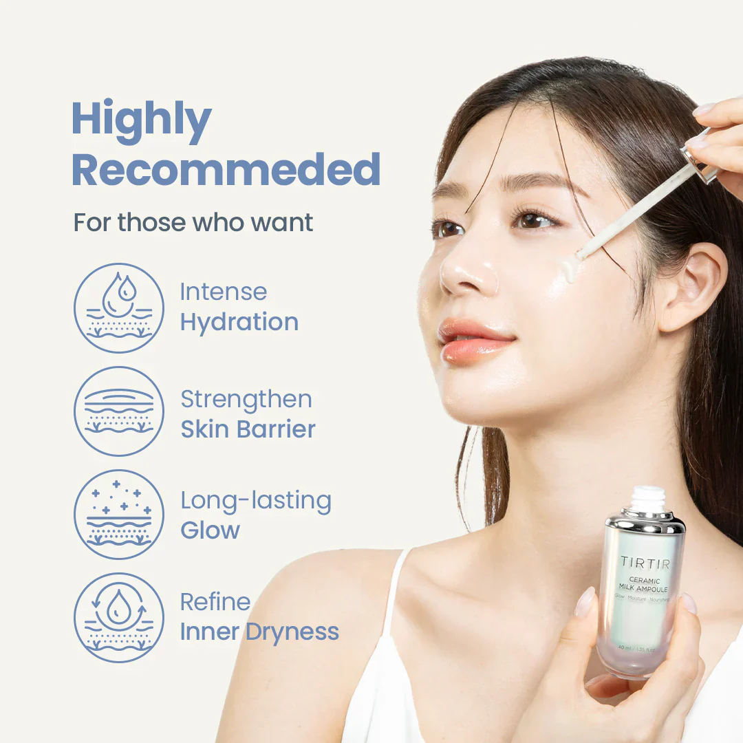 Tirtir Ceramic Milk Ampoule 30ml - Image 4