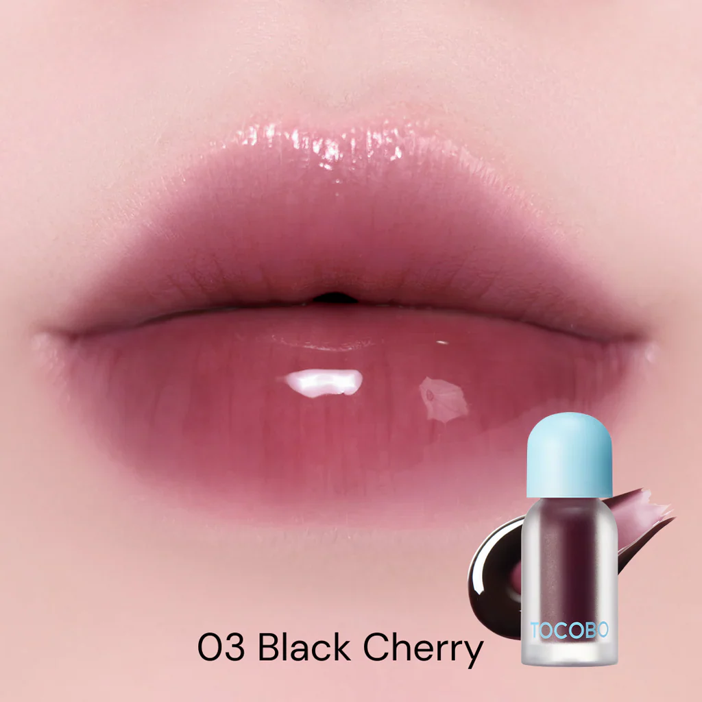 Tocobo Juicy Berry Plumping Lip Oil 03 Black Cherry - Image 2