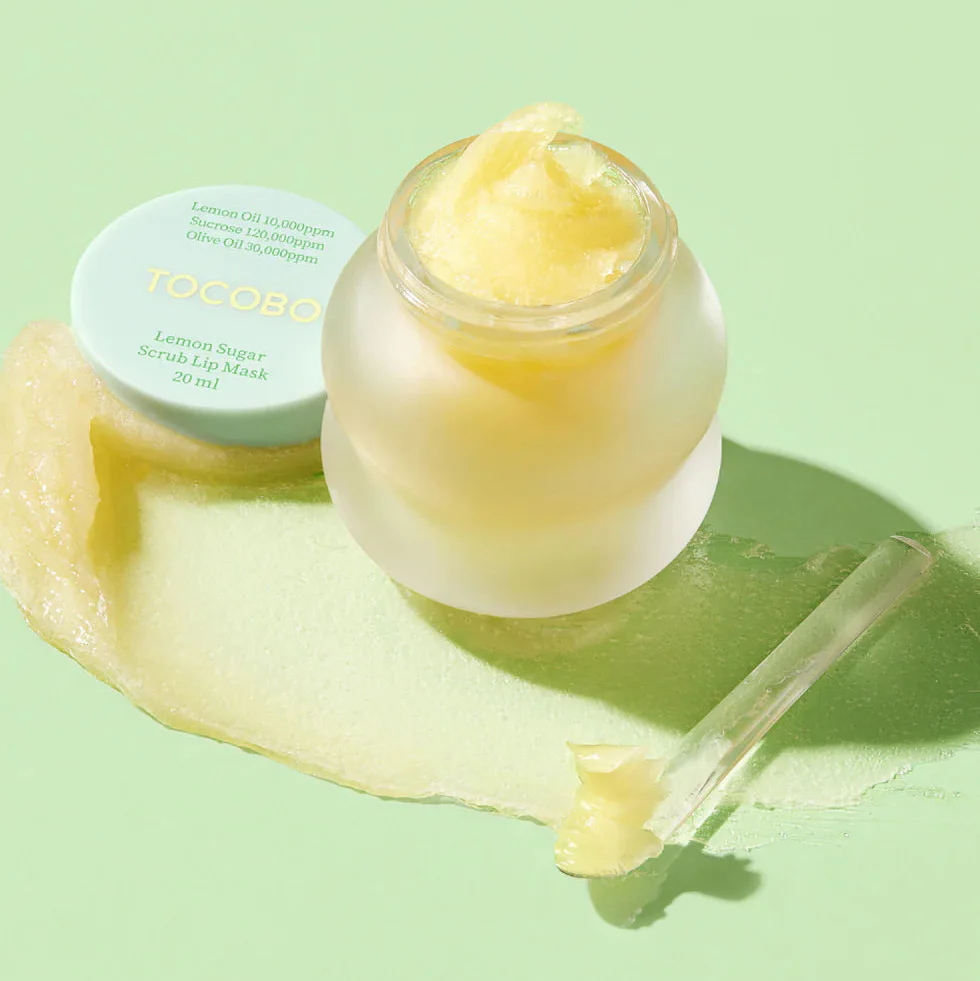Tocobo Lemon Sugar Scrub Lip Mask 20ml - Image 2