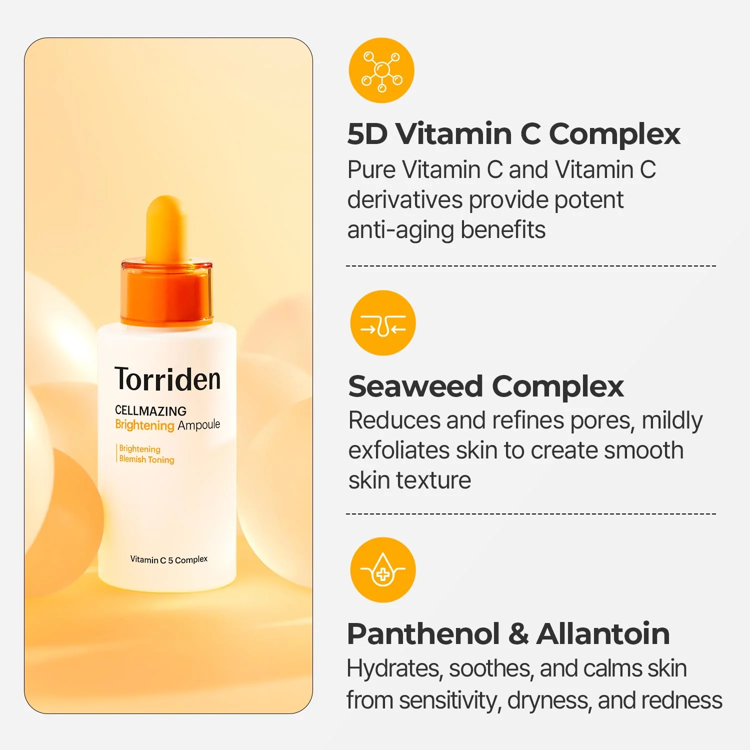 Torriden Cellmazing Brightening Ampoule 30ml - Image 3