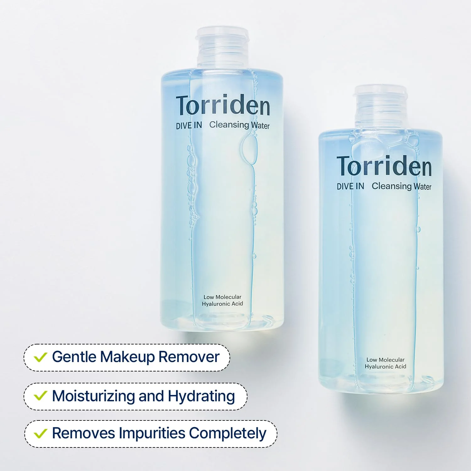 Torriden Dive In Low Molecular Hyaluronic Acid Cleansing Water - Image 4