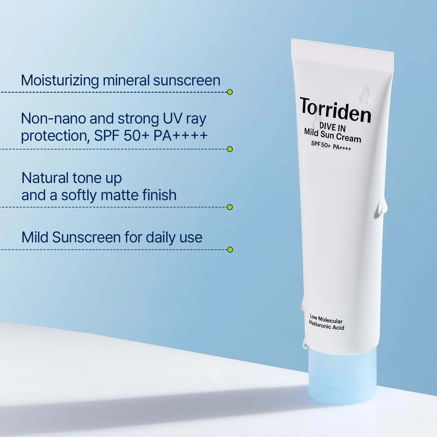Torriden Dive In Mild Suncream SPF50+ - Image 2