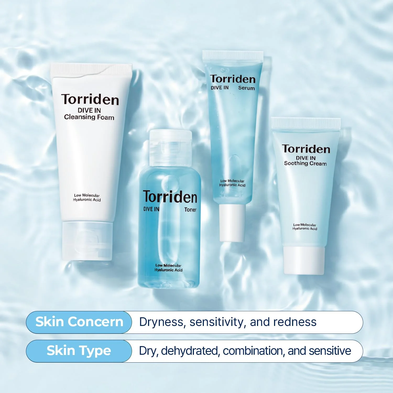 Torriden Dive-In Skin Care Trial Kit - Image 3
