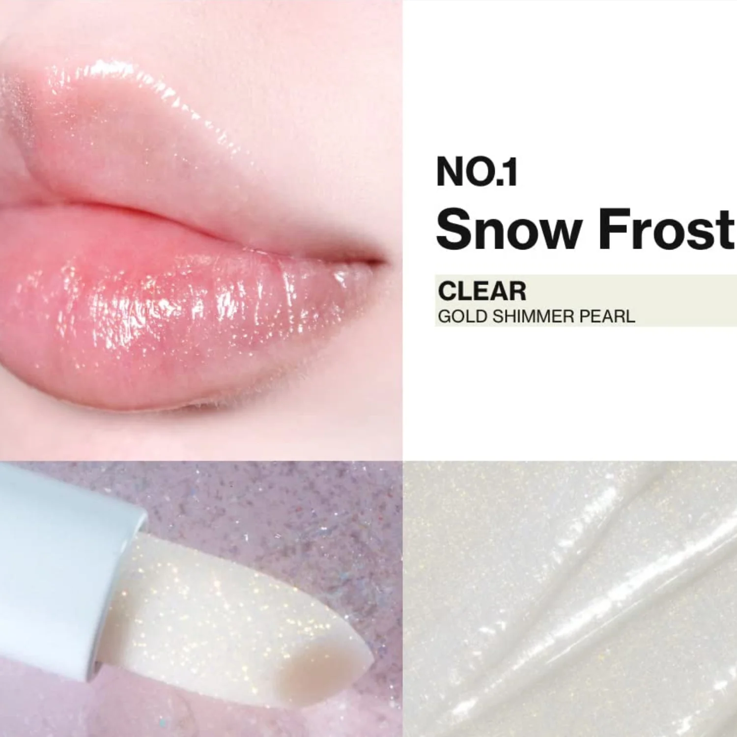 Unleashia Glacier Vegan Lip Balm No.1 Snow Frost - Image 3