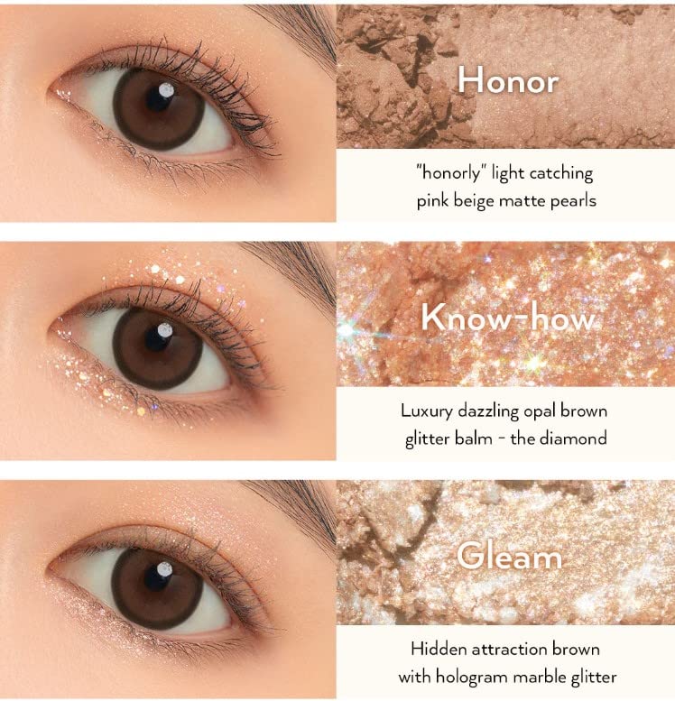 Unleashia Glitterpedia Eye Palette No.2 All of Brown - Image 3