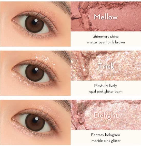 Unleashia Glitterpedia Eye Palette No.3 All of Coralpink - Image 3