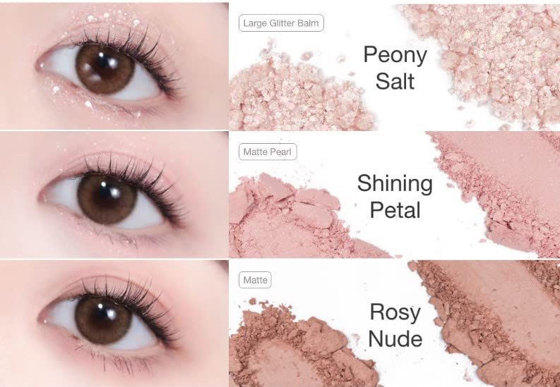Unleashia Glitterpedia Eye Palette No.5 All of Dusty Rose - Image 4