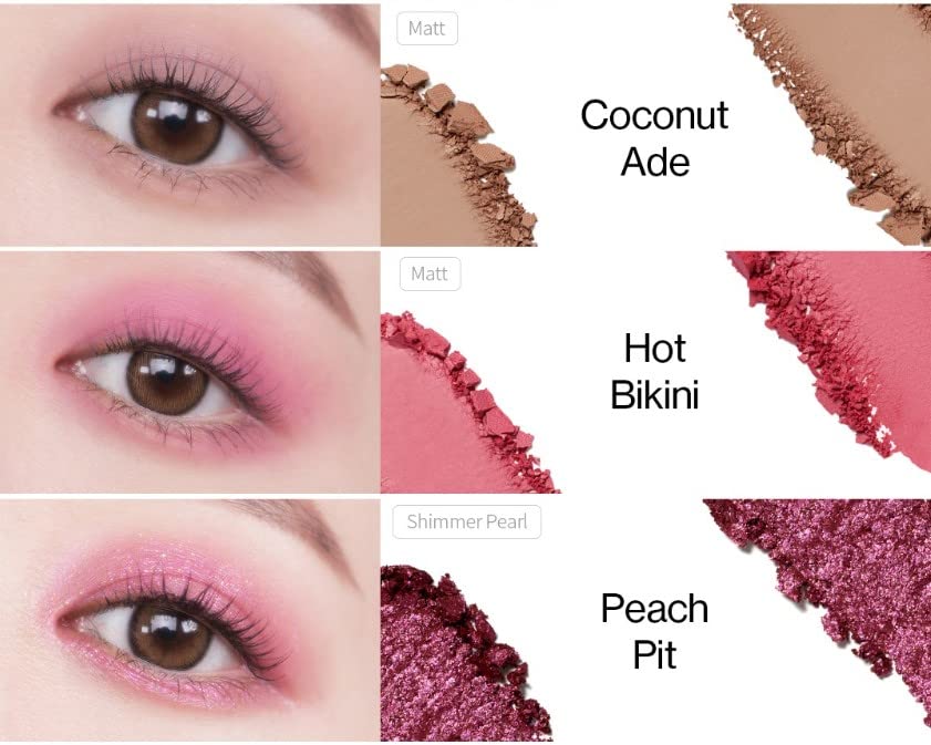 Unleashia Glitterpedia Eye Palette No.7 All of Peach Ade - Image 2
