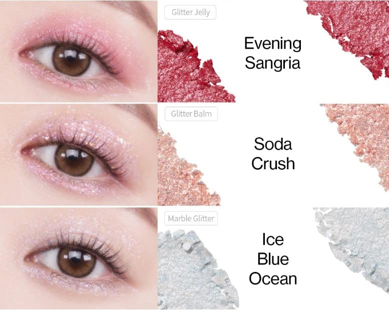 Unleashia Glitterpedia Eye Palette No.7 All of Peach Ade - Image 3
