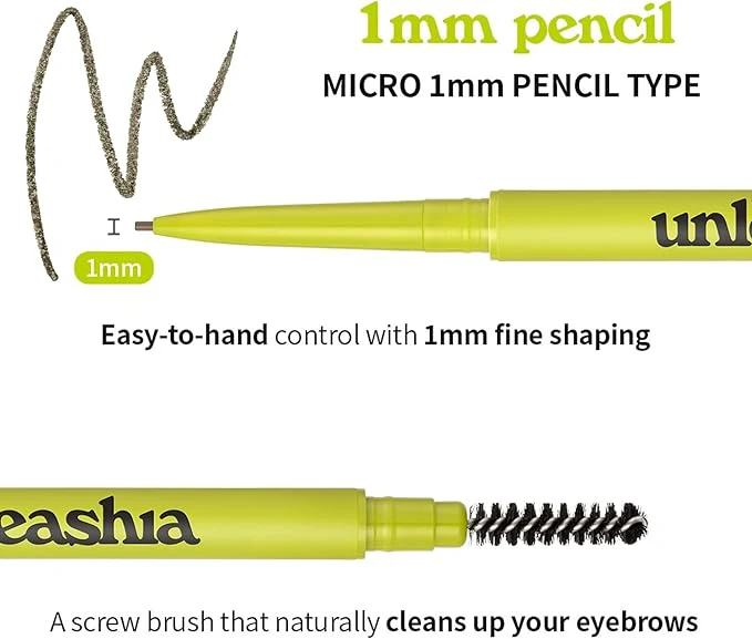 Unleashia Shaper Defining Eyebrow Pencil No.3 Taupe Gray - Image 4