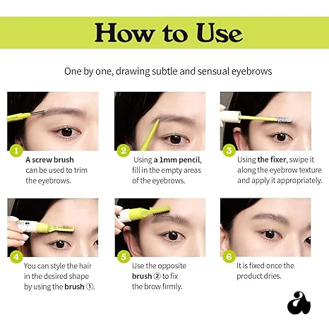 Unleashia Shaper Pomade Eyebrow Fixer No.1 Clear - Image 4