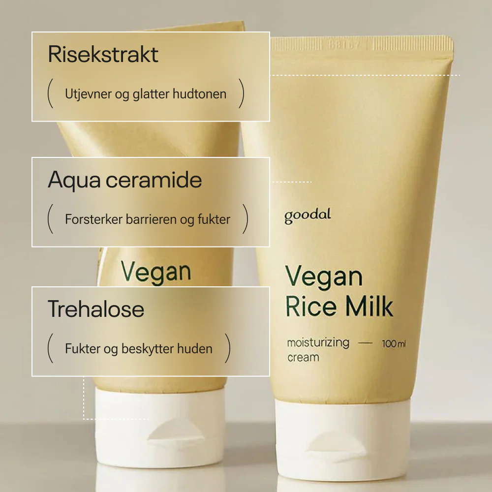Goodal Vegan Rice Milk Moisturizing Cream - Image 3