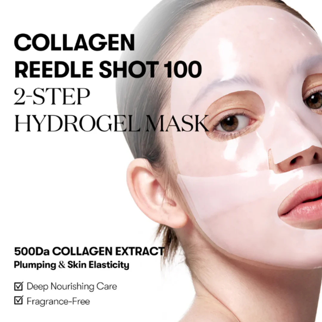 VT Cosmetics Collagen Reedle Shot 100 2 Step Hydrogel Mask - Image 3