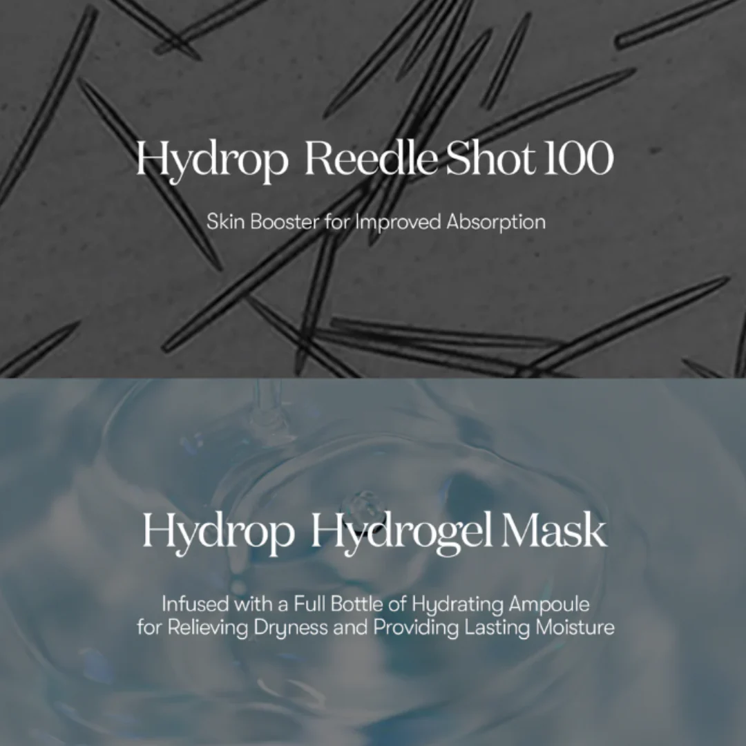 VT Cosmetics Hydrop Reedle Shot 100hL 2 Step Hydrogel Mask - Image 5