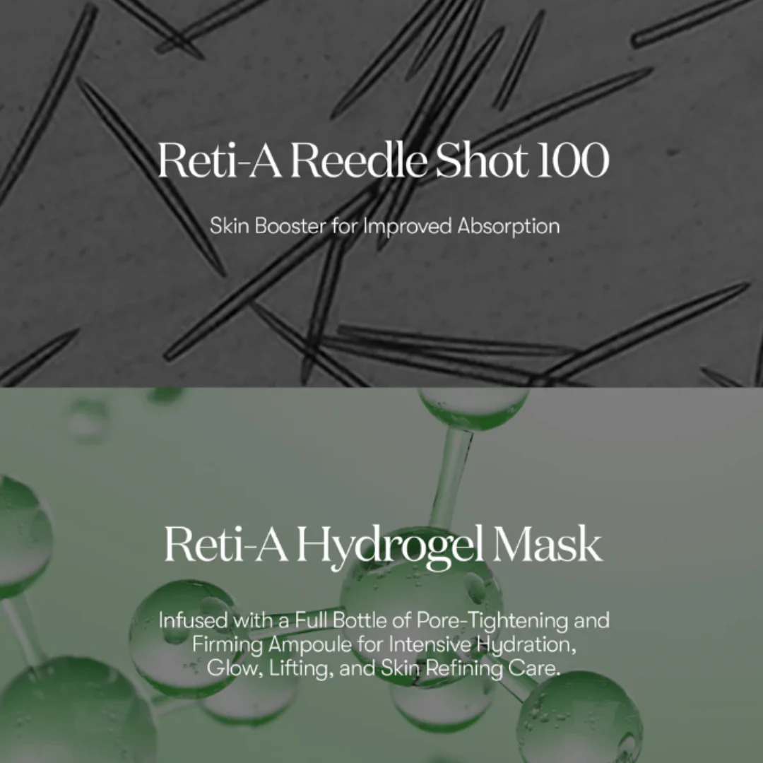 VT Cosmetics Reti-A Reedle Shot 100 2 Step Hydrogel Mask - Image 3